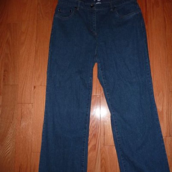 Jessica Jeans/Tribal Black Pants - Size 12 - Picture 2 of 5